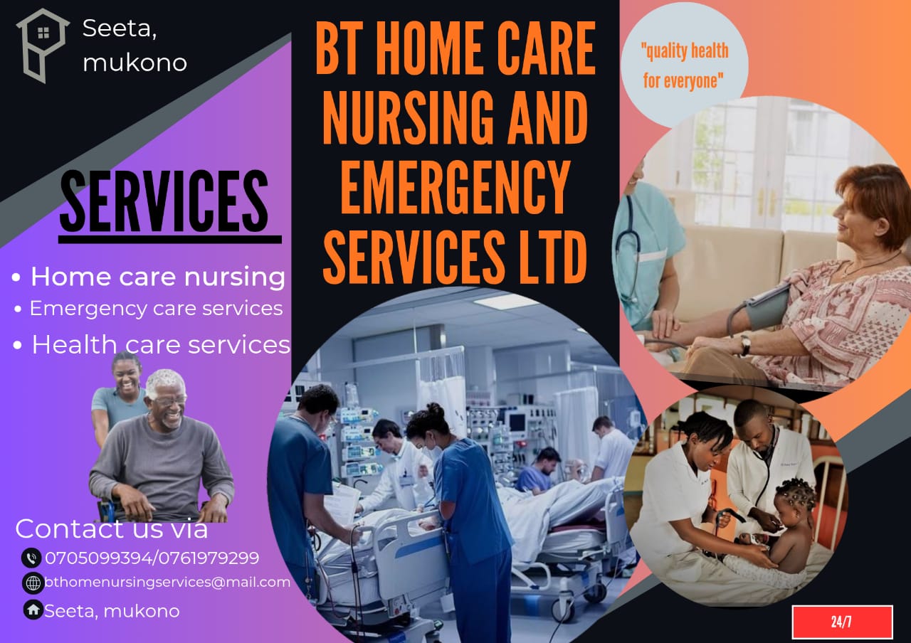 BT HOMECARE NURSING AND EMERGENCY SERVICES 