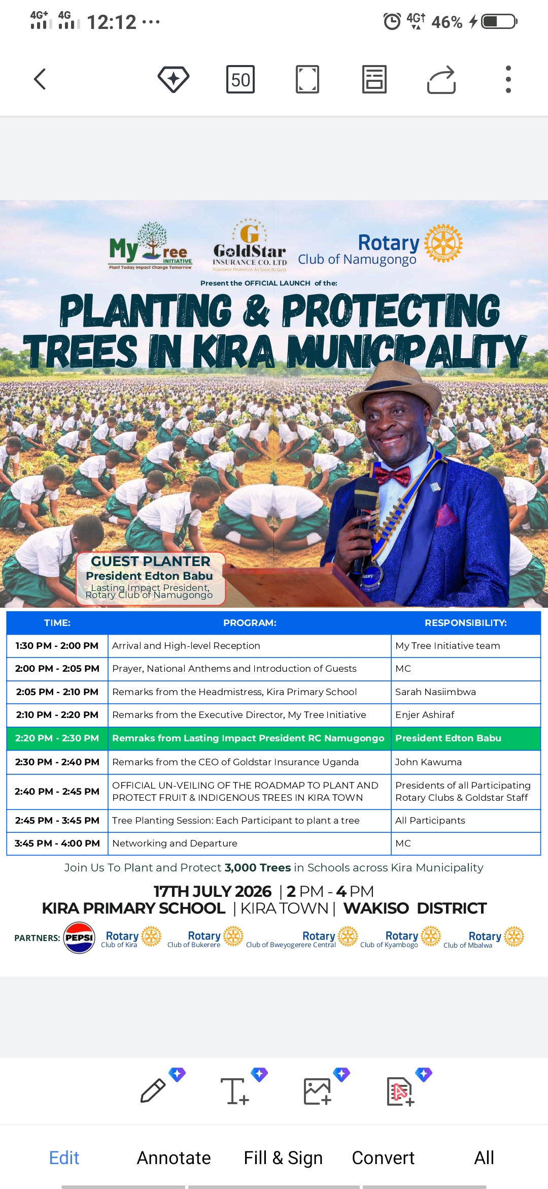 Tree planting 
