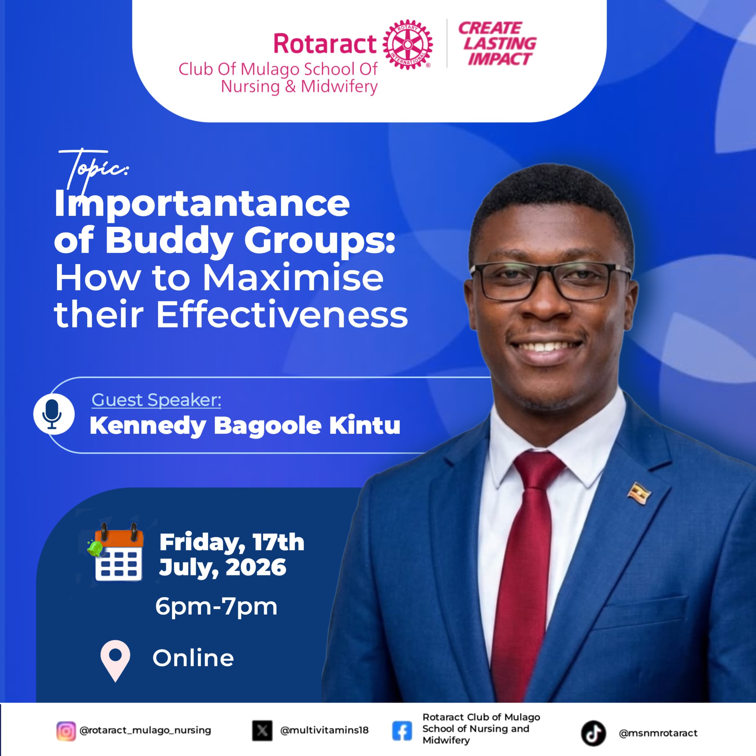 The importantance of Buddy groups