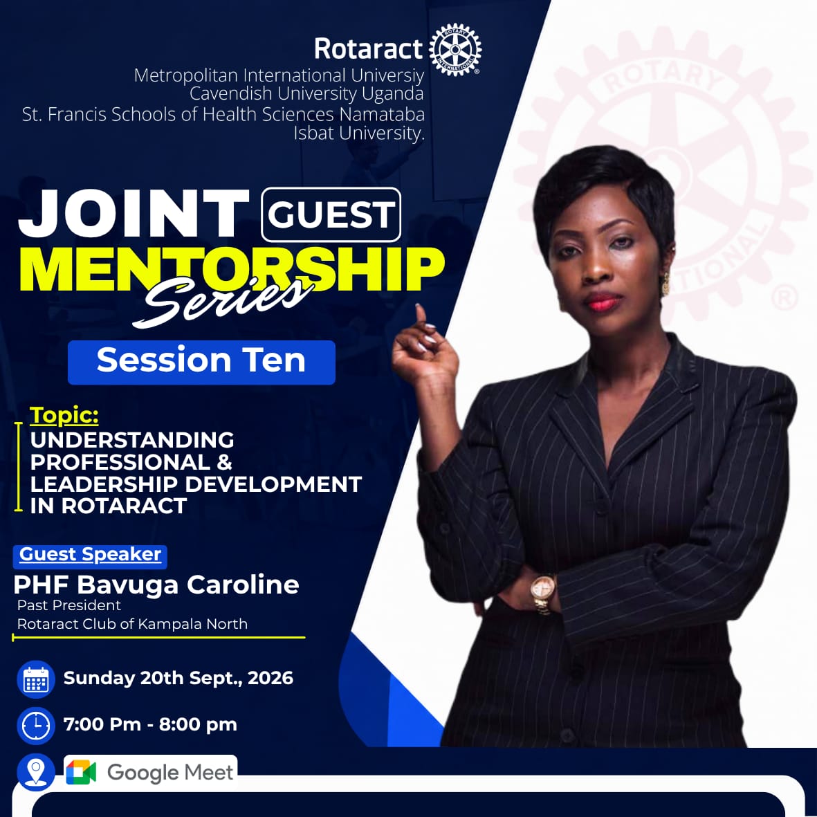 JOINT MENTORSHIP SERIES SESSION 10